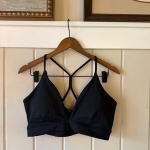 NWOT JoyLab Black Cross-Back Sports Bra, Size XXL